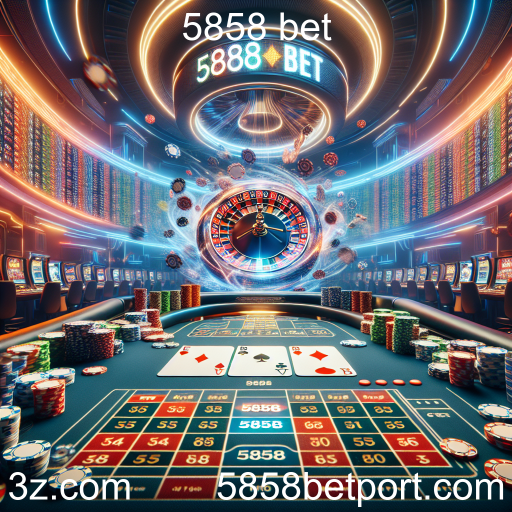 Atração dos Jogos de Mesa no 5858 Bet